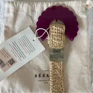 Sezane | Accessories | Nwt Szane Sandy Belt In Natural  display picture 2